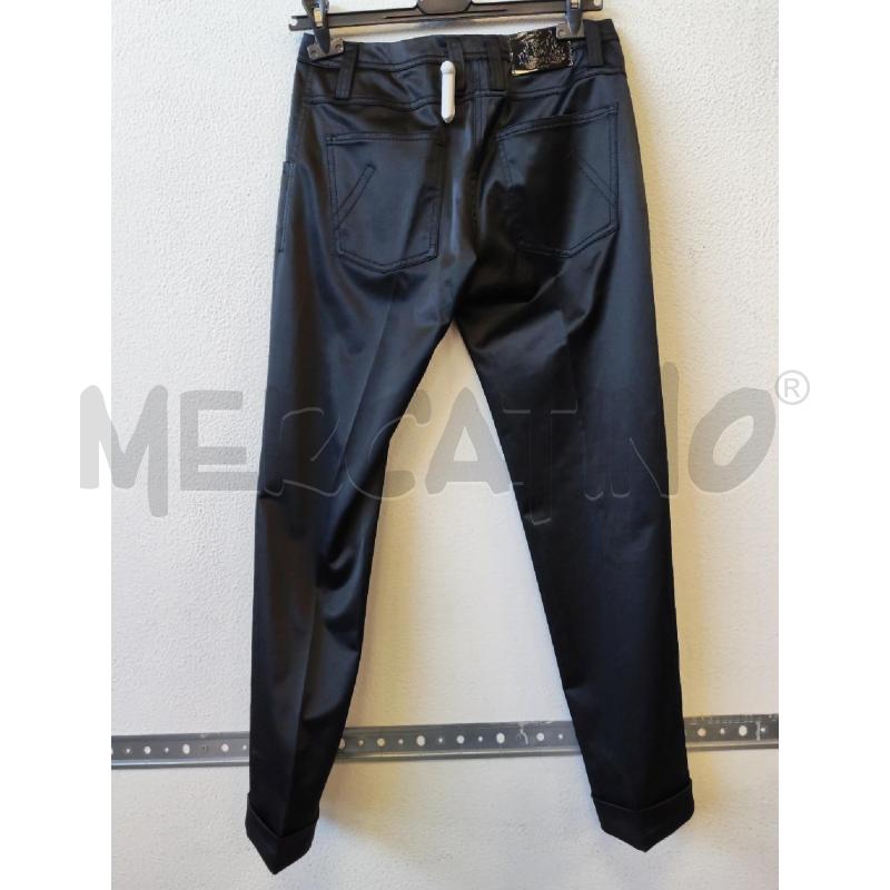 PANTALONE DONNA NERO LUCIDO 1970 | Mercatino dell'Usato Albenga 2