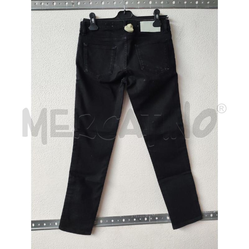 PANTALONE DONNA NERO OFF WHITE | Mercatino dell'Usato Albenga 2