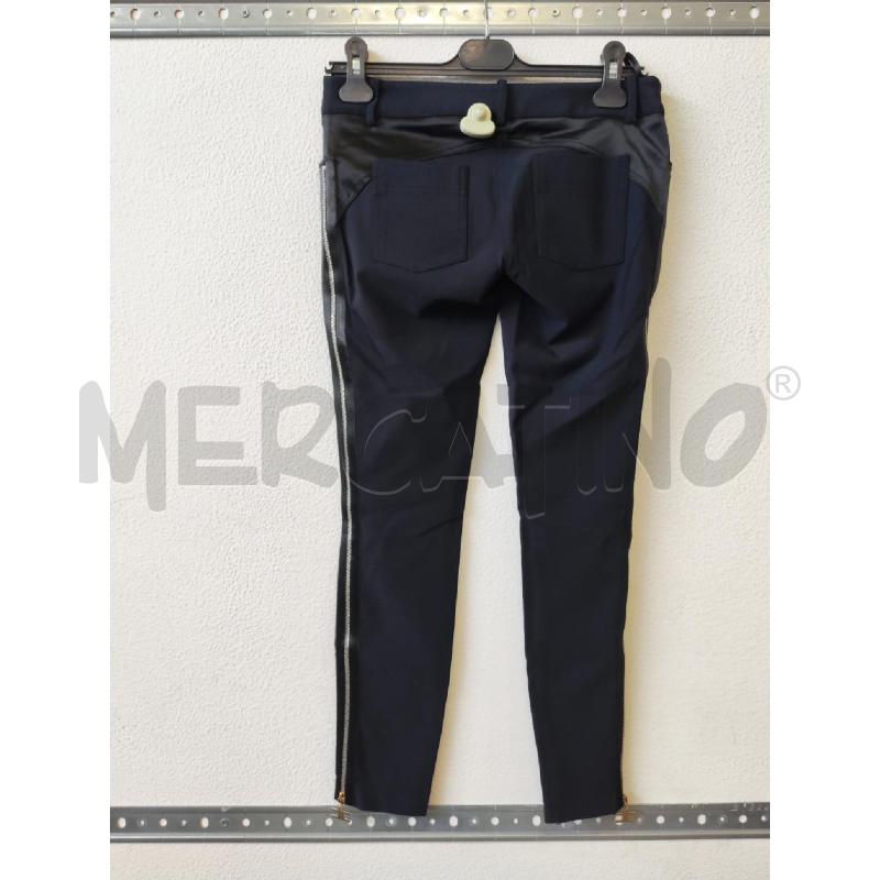 PANTALONE DONNA NERO VITA BASSA ELISABETTA FRANCHI | Mercatino dell'Usato Albenga 2