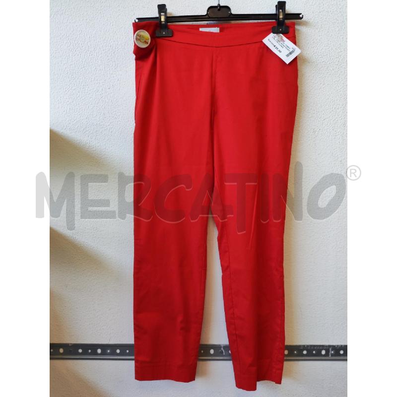 PANTALONE DONNA ROSSO CONTE OF FLORENCE | Mercatino dell'Usato Albenga 1