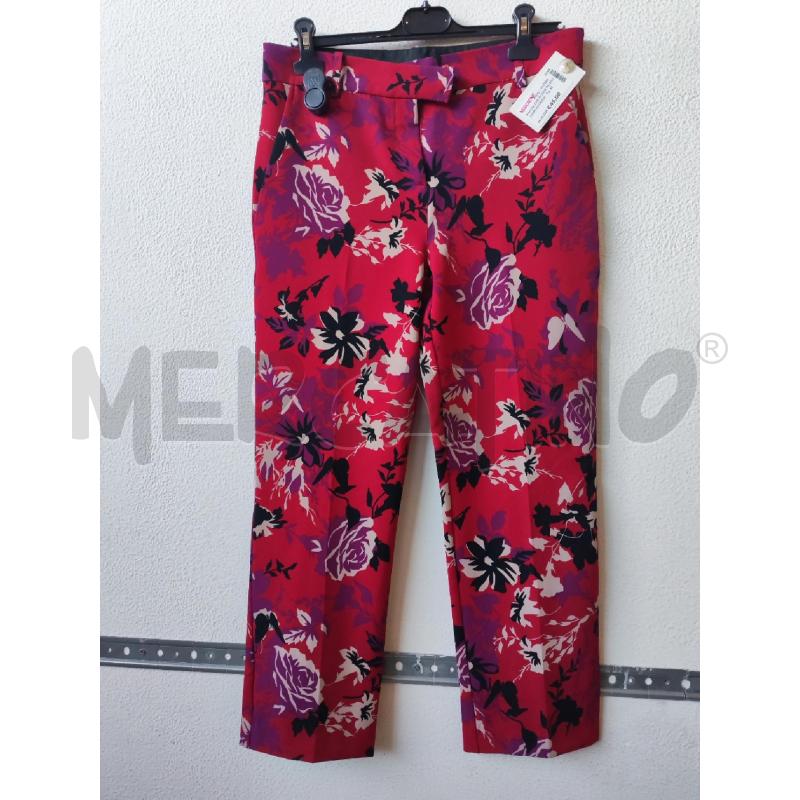 PANTALONE DONNA ROSSO FIORI PATRIZIA PEPE  | Mercatino dell'Usato Albenga 1