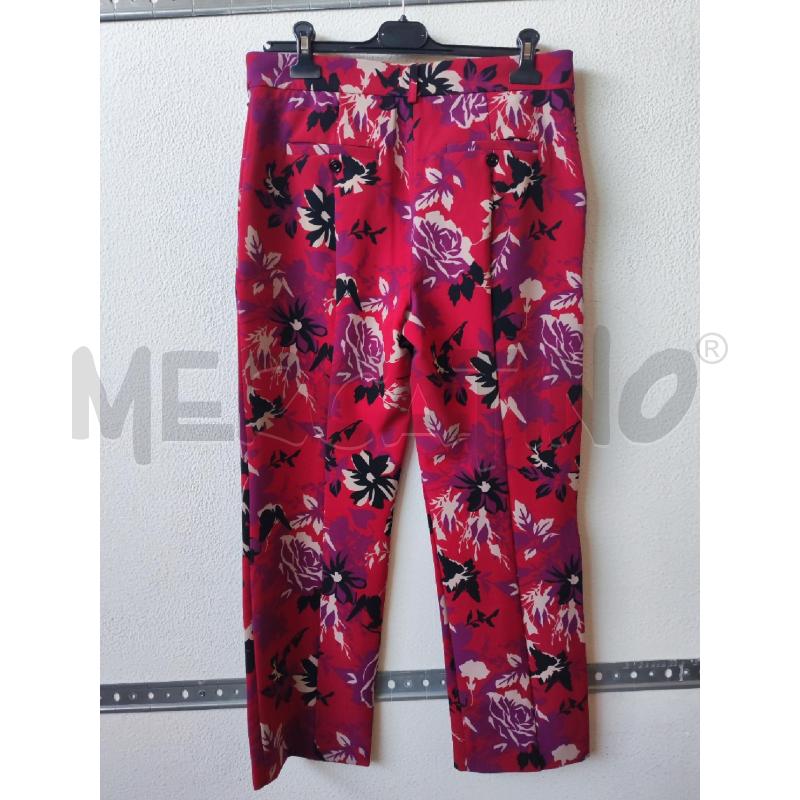 PANTALONE DONNA ROSSO FIORI PATRIZIA PEPE  | Mercatino dell'Usato Albenga 2