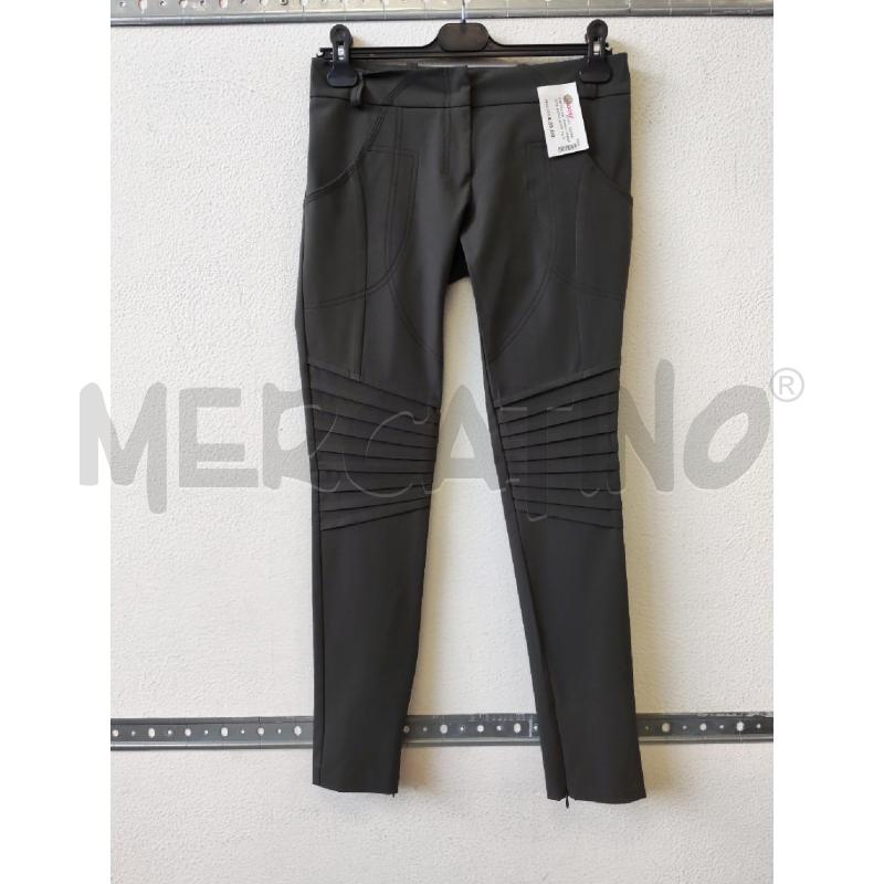 PANTALONE DONNA VERDE VITA BASSA ANNARITA | Mercatino dell'Usato Albenga 1