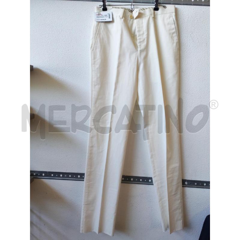 PANTALONE UOMO BEIGE ANGELO NARDELLI  | Mercatino dell'Usato Albenga 1