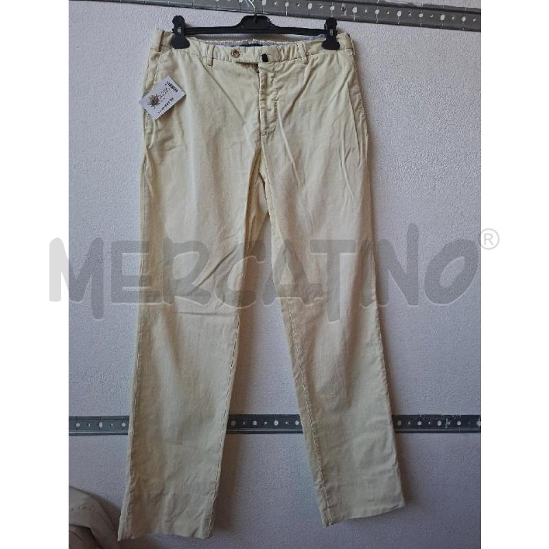PANTALONE UOMO GIALLO INCOTEX | Mercatino dell'Usato Albenga 1