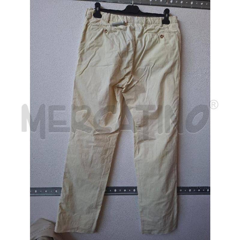 PANTALONE UOMO GIALLO INCOTEX | Mercatino dell'Usato Albenga 2
