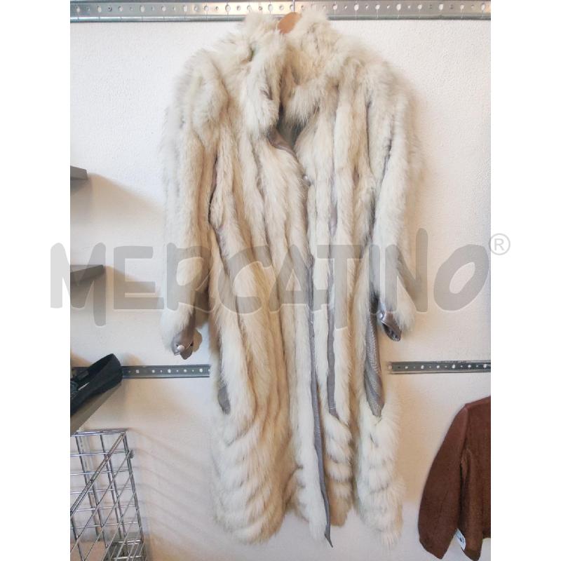 PELLICCIA VOLPE ARGENTATA PELLE | Mercatino dell'Usato Albenga 1