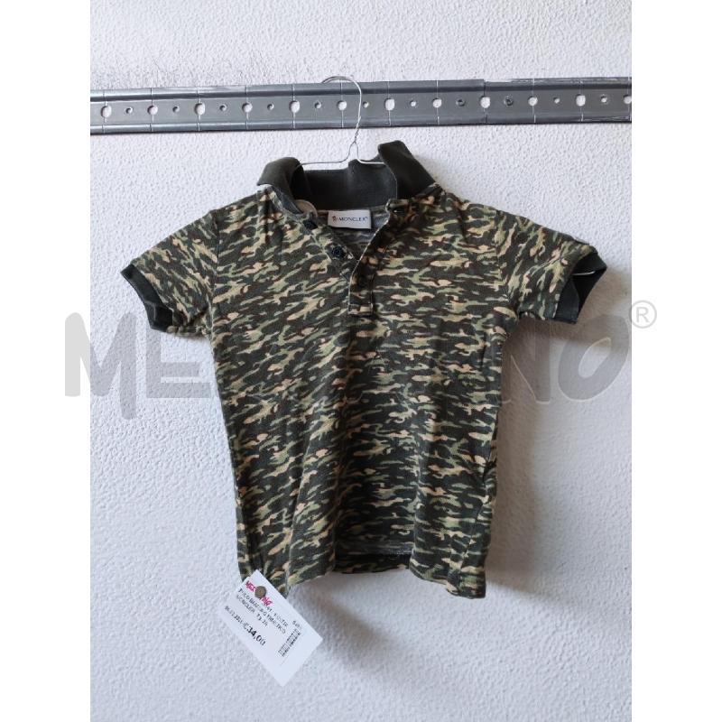 POLO BAMBINO MIMETICO MONCLER  | Mercatino dell'Usato Albenga 1