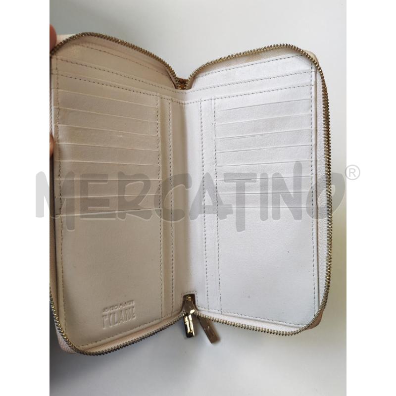 PORTA FOGLIO PRIMA CLASSE BIANCO | Mercatino dell'Usato Albenga 3