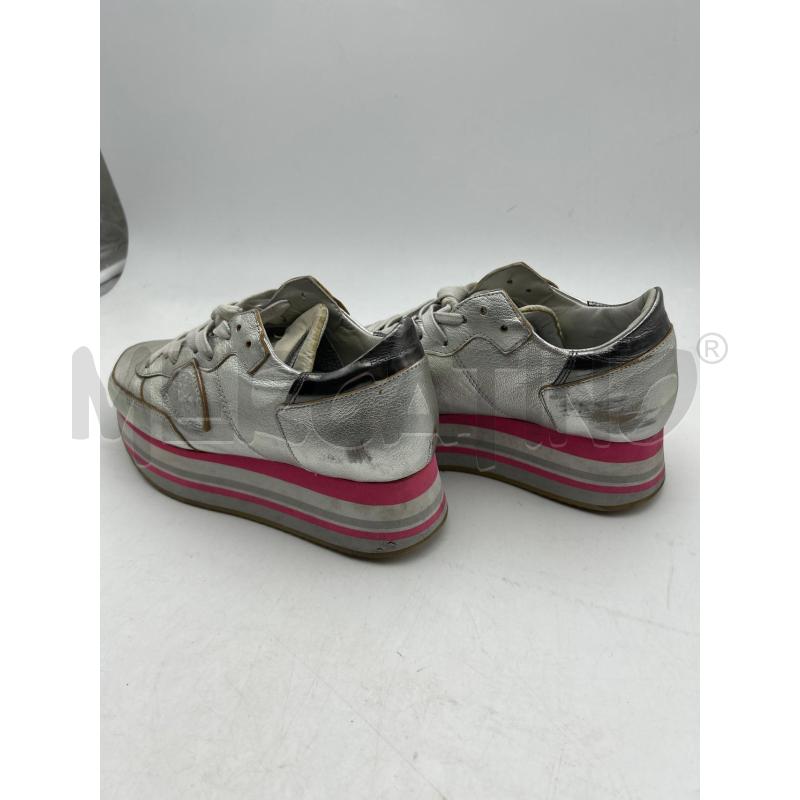 SCARPE DONNA ARGENTO PHILIPPE MODEL  | Mercatino dell'Usato Albenga 3