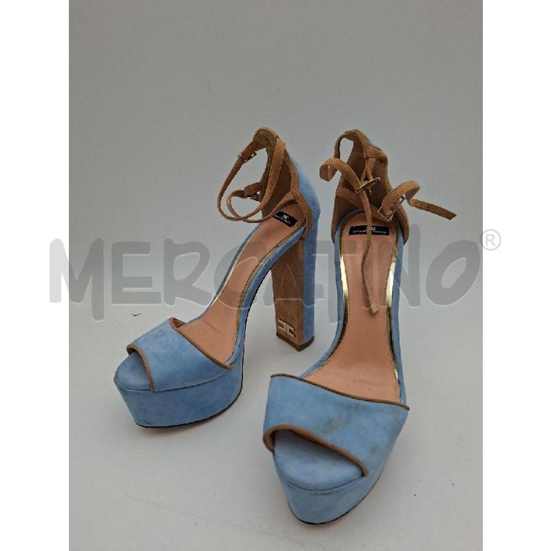 SCARPE DONNA AZZURRO ELISABETTA FRANCHI AZZURRO  | Mercatino dell'Usato Albenga 1