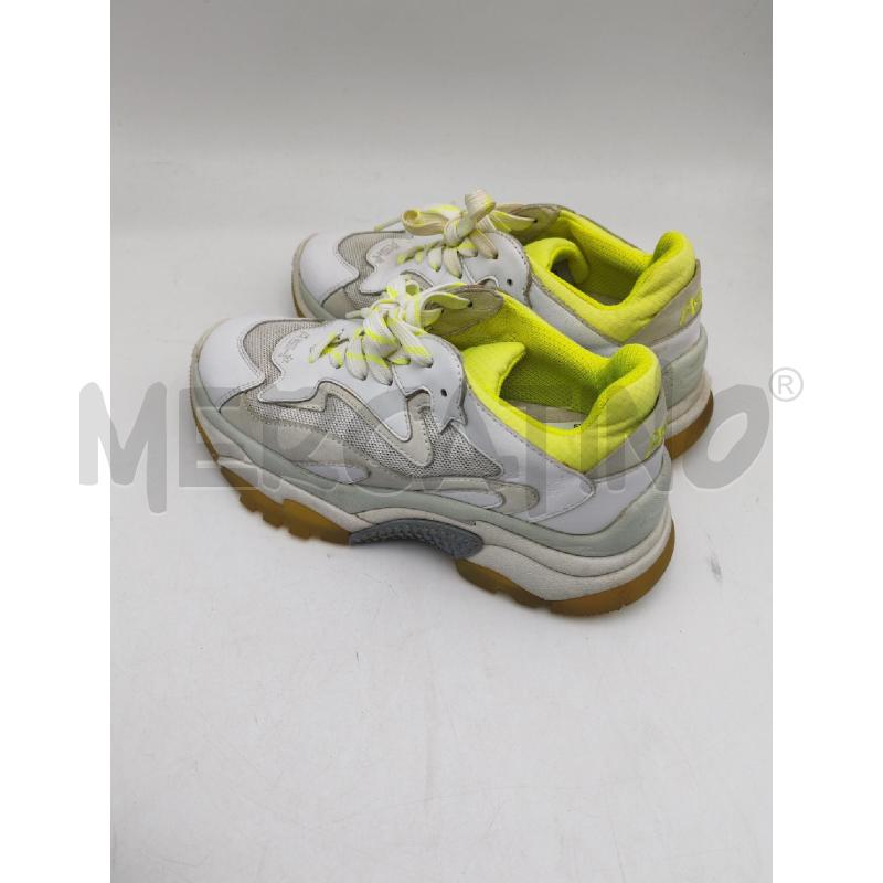 SCARPE DONNA BIANCO FLUO ASH  | Mercatino dell'Usato Albenga 3