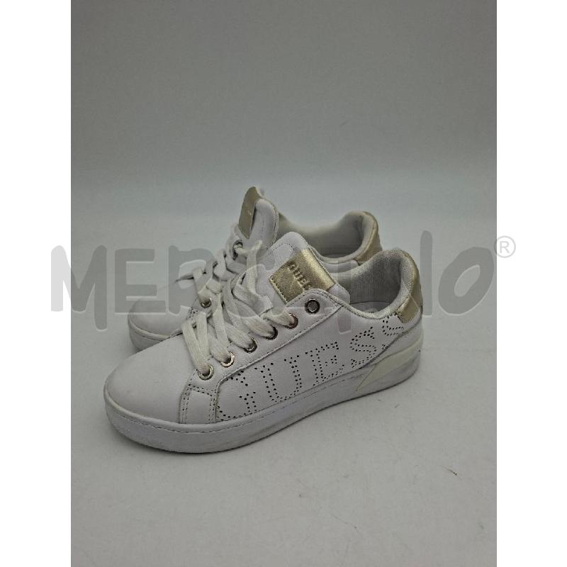 SCARPE DONNA BIANCO ORO GUESS | Mercatino dell'Usato Albenga 2