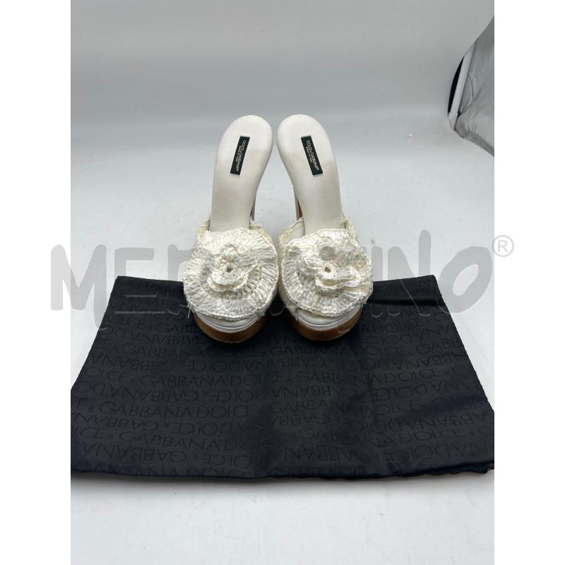 SCARPE DONNA DOLCE E GABBANA BIANCO  | Mercatino dell'Usato Albenga 1