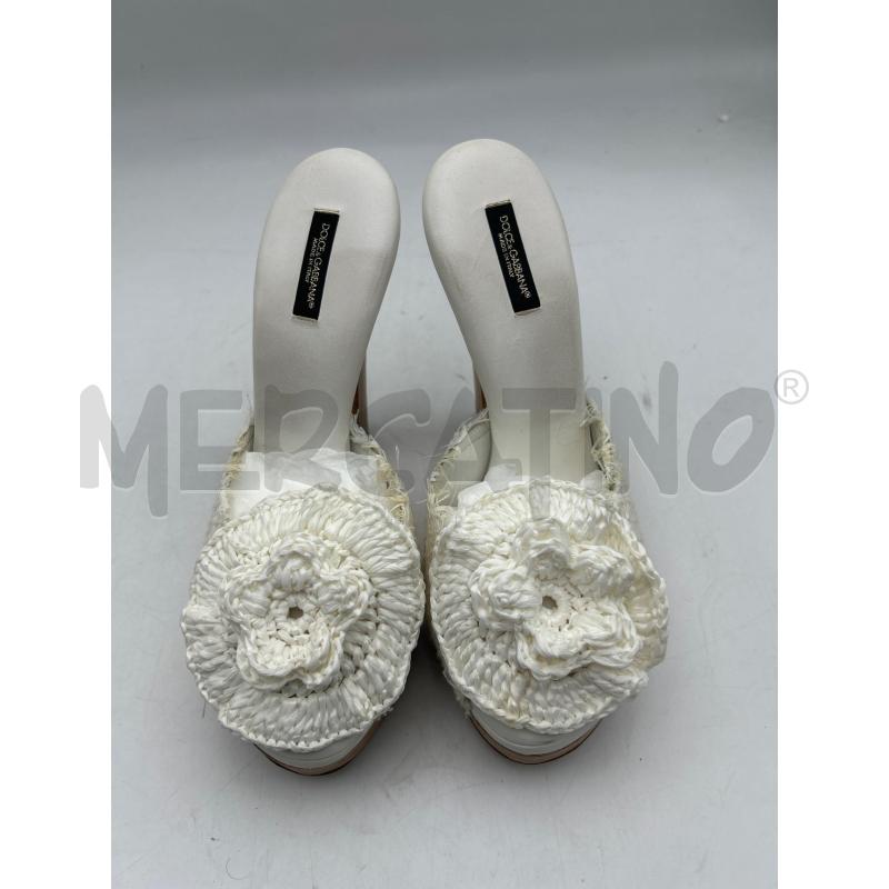 SCARPE DONNA DOLCE E GABBANA BIANCO  | Mercatino dell'Usato Albenga 2