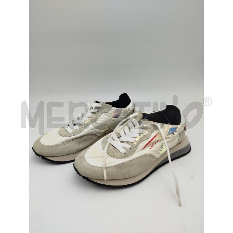 SCARPE DONNA GHOUD BEIGE BIANCO | Mercatino dell'Usato Albenga 1