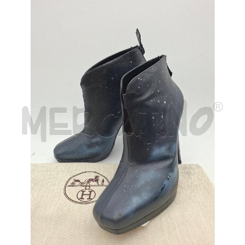 SCARPE DONNA HERMES NERO  | Mercatino dell'Usato Albenga 1