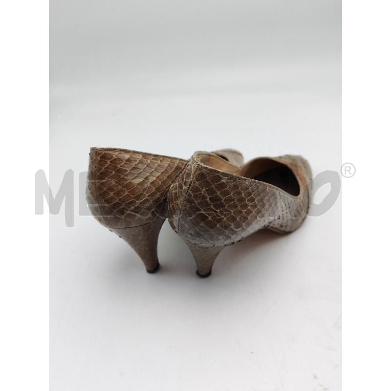 SCARPE DONNA MADE IN ITALY MELLUSO BEIGE PELLE | Mercatino dell'Usato Albenga 2