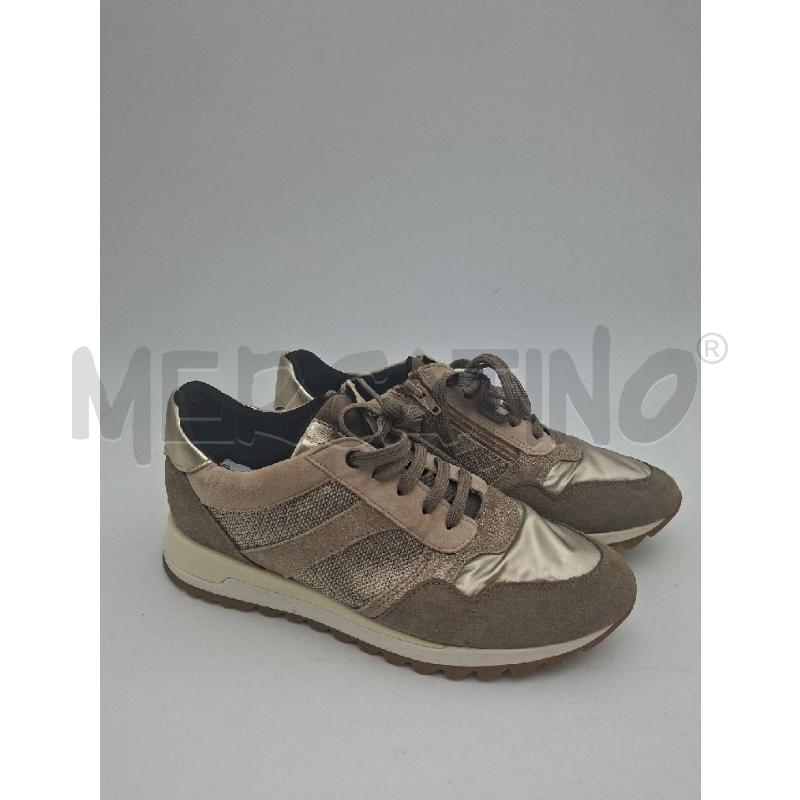SCARPE DONNA MARRONE BEIGE GEOX  | Mercatino dell'Usato Albenga 2