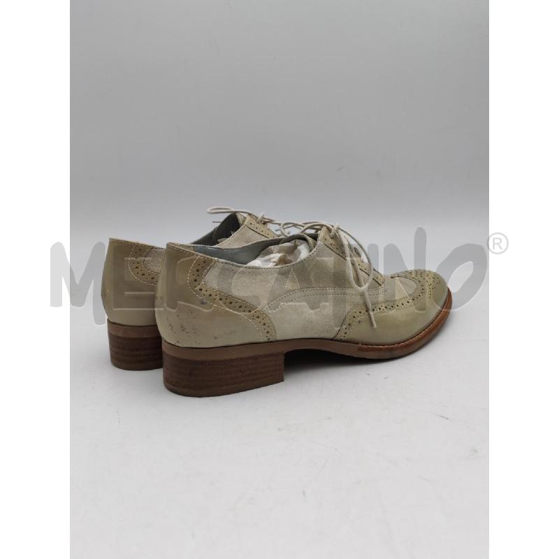 SCARPE DONNA NERO GIARDINI BEIGE ALLACCIATA | Mercatino dell'Usato Albenga 2