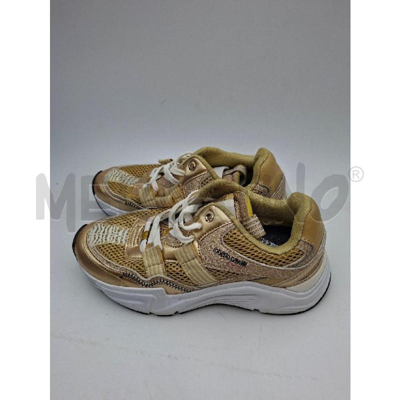 SCARPE DONNA ORO ROBERTO CAVALLI  | Mercatino dell'Usato Albenga 1