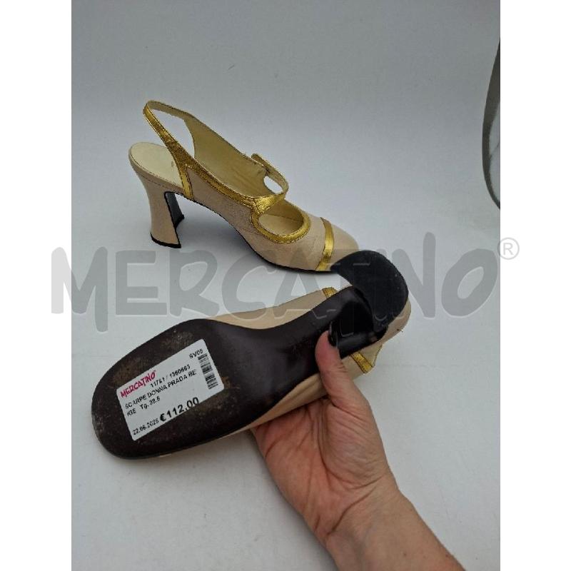 SCARPE DONNA PRADA BEIGE  | Mercatino dell'Usato Albenga 3