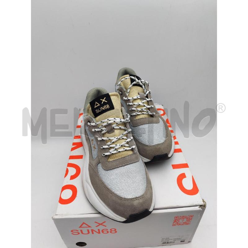 SCARPE DONNA SUN68 GRIGIO ORO | Mercatino dell'Usato Albenga 1