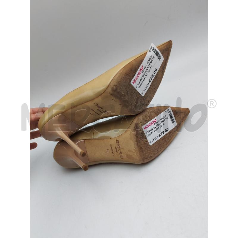 SCARPE DONNA VERNICVE JIMMY CHOO | Mercatino dell'Usato Albenga 4