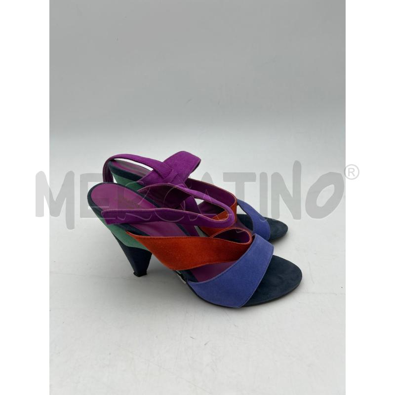 SCARPE DONNA VIOLA VERDE BLU ARMANI JEANS  | Mercatino dell'Usato Albenga 2