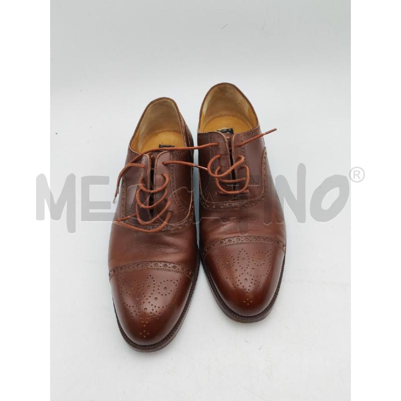 SCARPE UOMO MARRONE PELLE GUIDO PASQUALI  | Mercatino dell'Usato Albenga 1