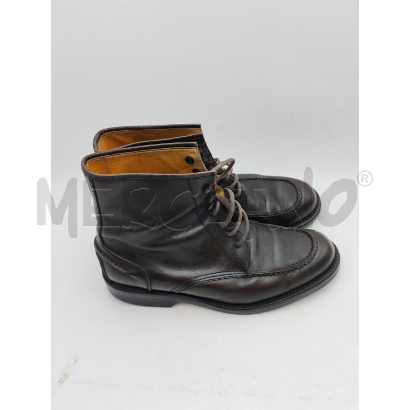 SCARPE UOMO MARRONE SCURO LACCI FLEXA | Mercatino dell'Usato Albenga 2