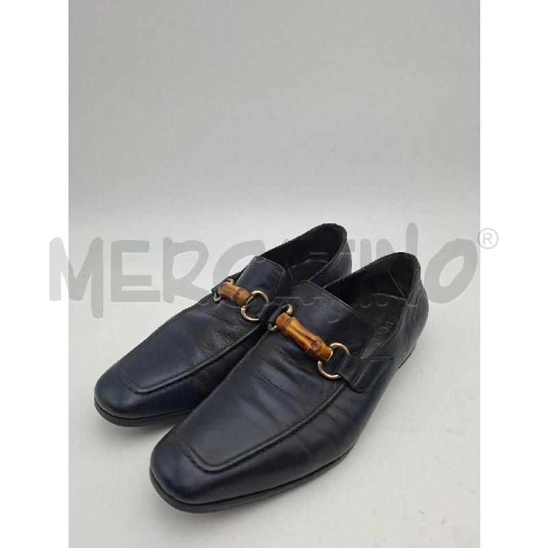 SCARPE UOMO NERO GUCCI  | Mercatino dell'Usato Albenga 1