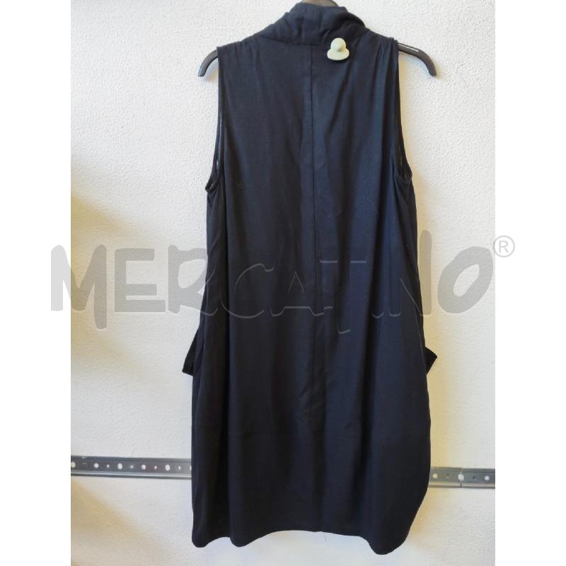SMANICATO DONNA NERO MISTO LINO JURERE | Mercatino dell'Usato Albenga 2