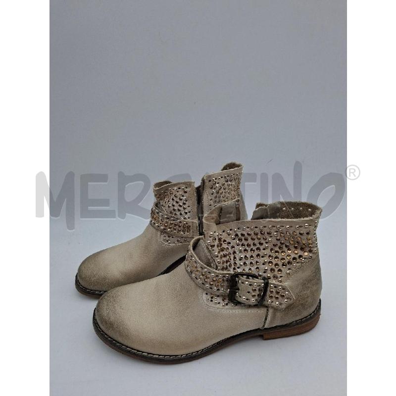 STIVALI DONNA BEIGE BRILLANTINI CAFE NOIR  | Mercatino dell'Usato Albenga 3