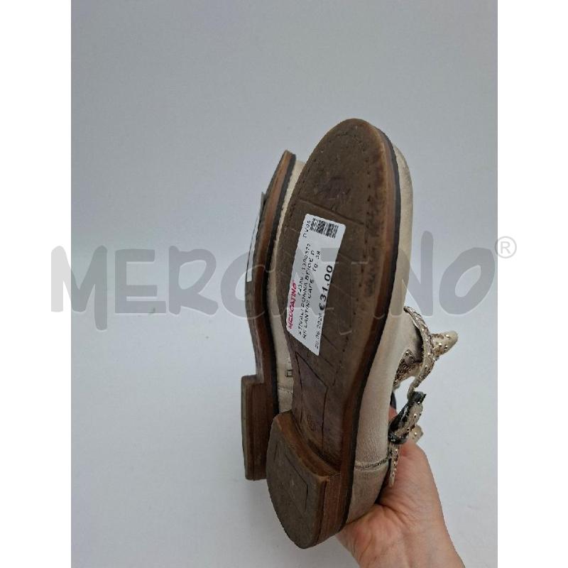 STIVALI DONNA BEIGE BRILLANTINI CAFE NOIR  | Mercatino dell'Usato Albenga 4