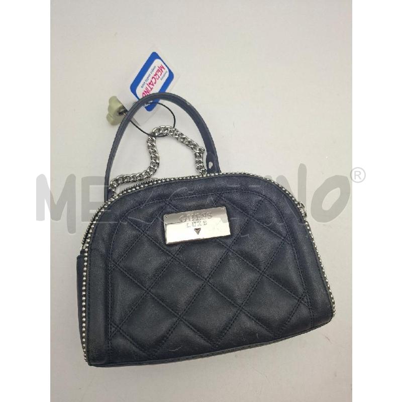 TRACOLLA DONNA NERO GUESS PELLE | Mercatino dell'Usato Albenga 1