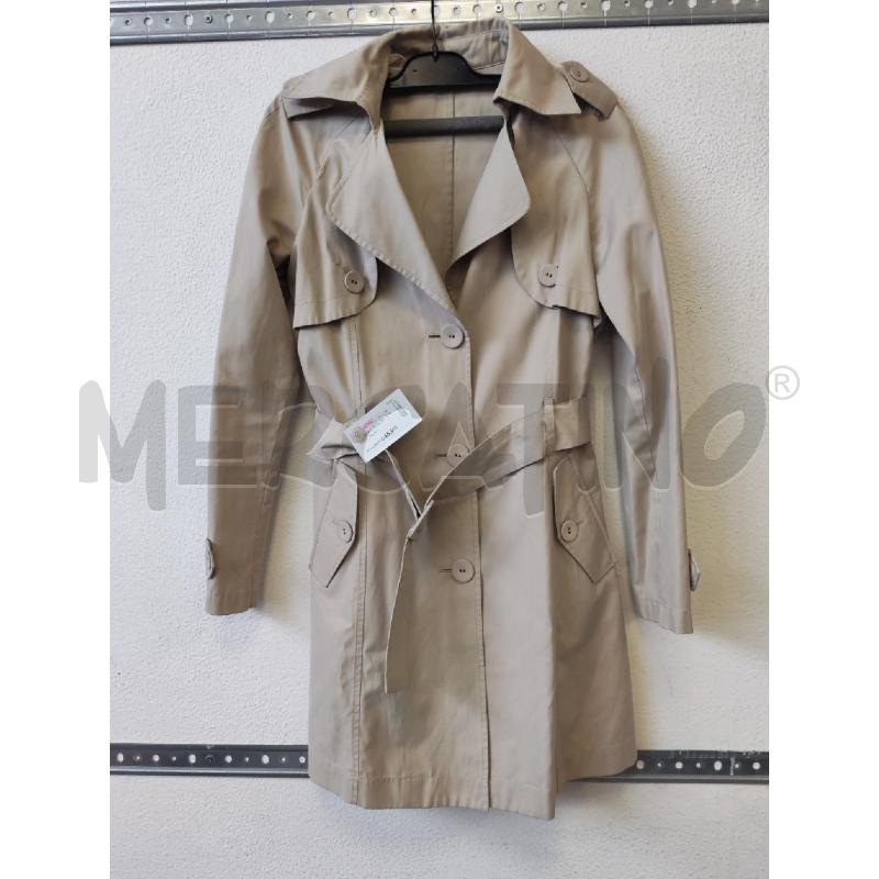 TRENCH DONNA BEIGE SISLEY | Mercatino dell'Usato Albenga 1