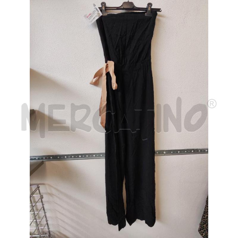 TUTA DONNA LUNGA NERO JUCCA FASCIA | Mercatino dell'Usato Albenga 1