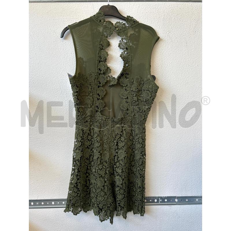 TUTA DONNA VERDE PIZZO GUESS CORTA | Mercatino dell'Usato Albenga 2