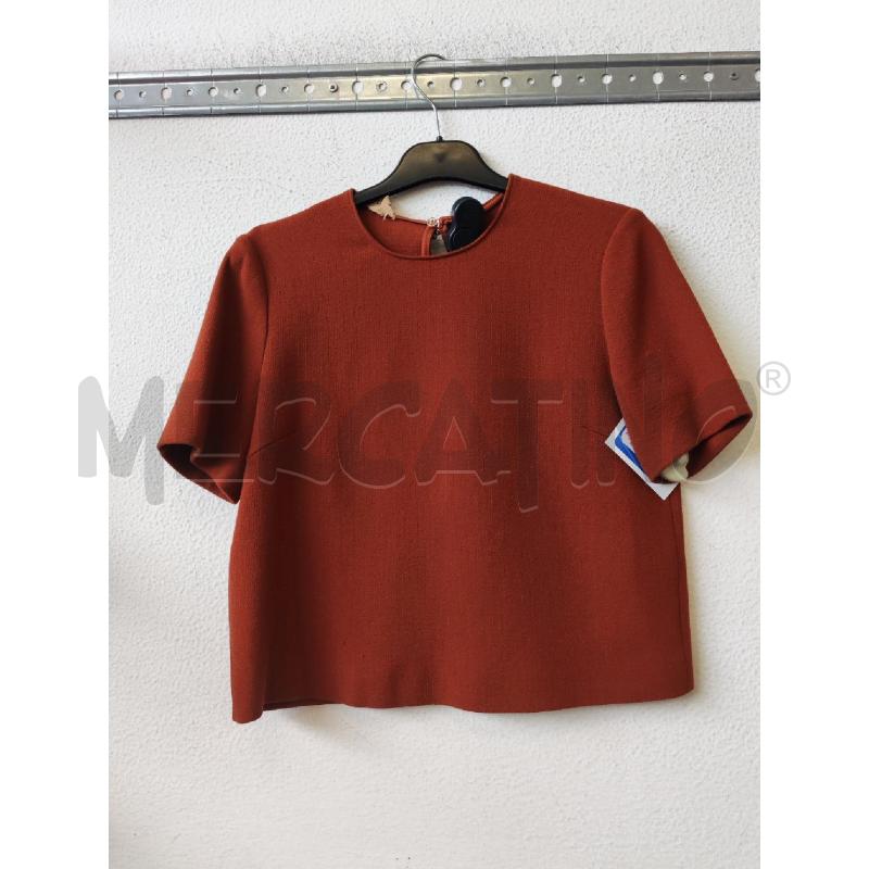 T SHIRT DONNA MARRONE N 21 | Mercatino dell'Usato Albenga 1