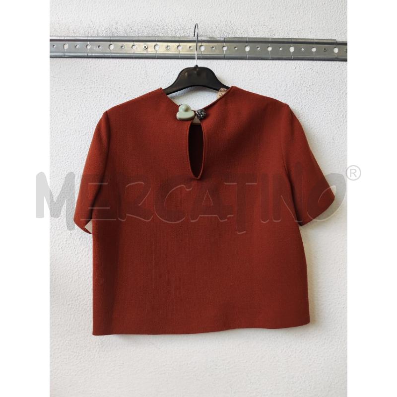 T SHIRT DONNA MARRONE N 21 | Mercatino dell'Usato Albenga 2