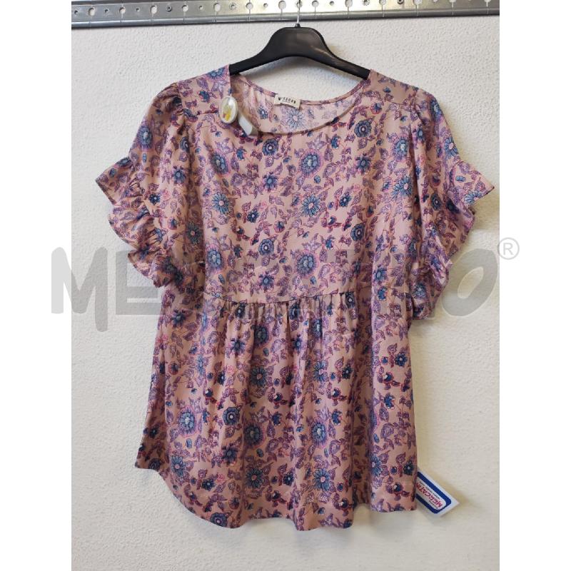 T SHIRT DONNA ROSA MASSCOB LA CURUNA SETA | Mercatino dell'Usato Albenga 1