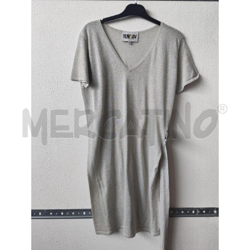 VESTITO DONNA ARGENTO ALEXANDER TEREKHOV | Mercatino dell'Usato Albenga 1