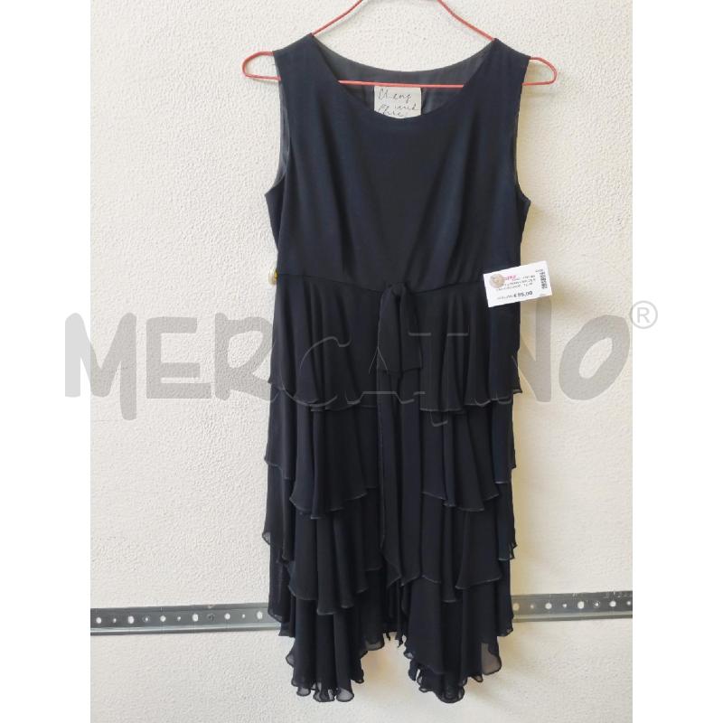 VESTITO DONNA BALZE NERO MOSCHINO  | Mercatino dell'Usato Albenga 1