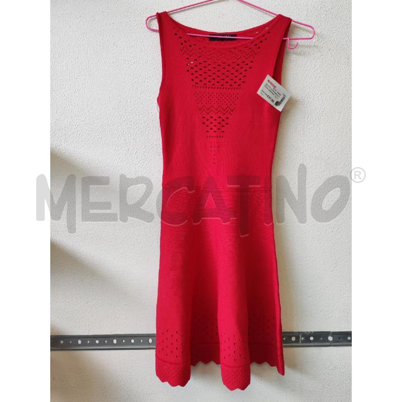 VESTITO DONNA BASIC FUCSIA MARCIANO | Mercatino dell'Usato Albenga 1