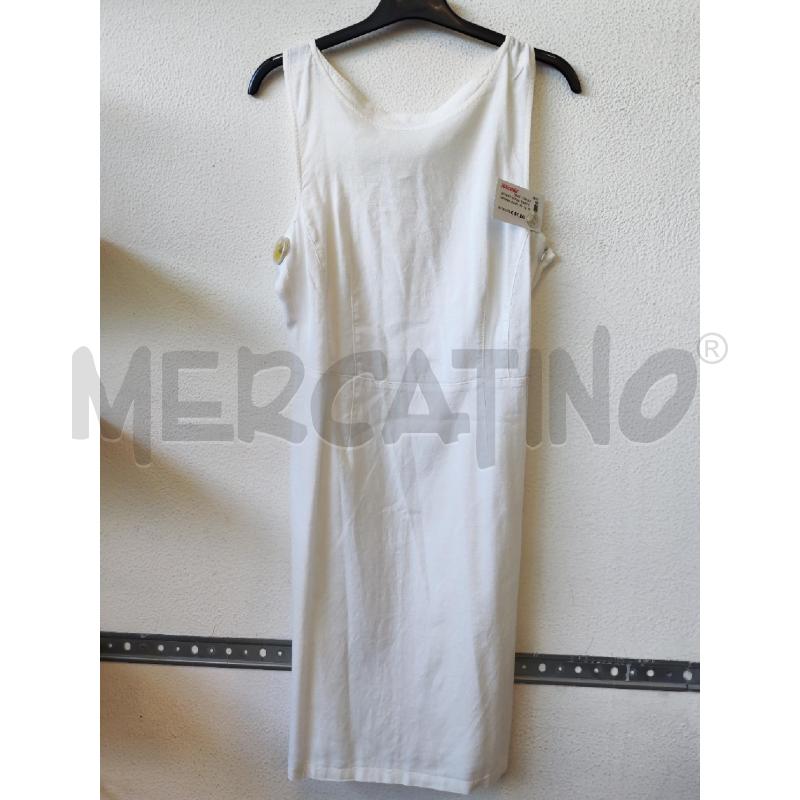 VESTITO DONNA BIANCO ARMANI JEANS LINO  | Mercatino dell'Usato Albenga 1
