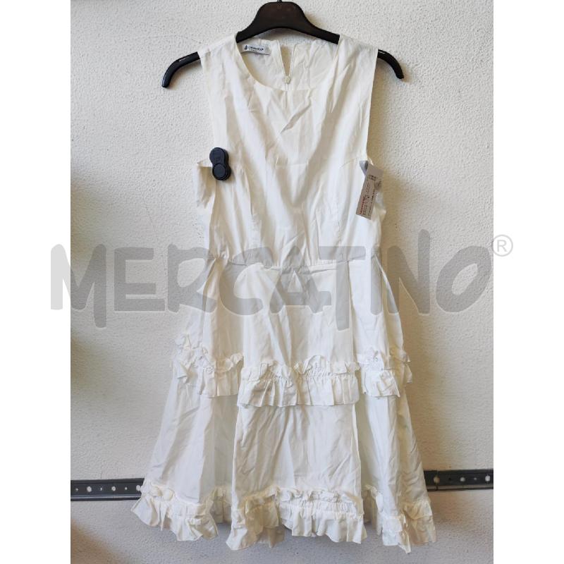 VESTITO DONNA BIANCO DONDUP  | Mercatino dell'Usato Albenga 1
