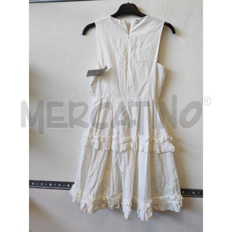 VESTITO DONNA BIANCO DONDUP  | Mercatino dell'Usato Albenga 2