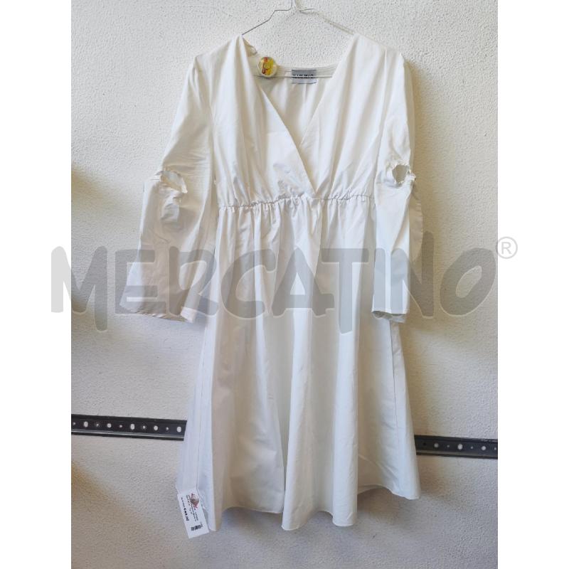 VESTITO DONNA BIANCO NAM-MYO  | Mercatino dell'Usato Albenga 1