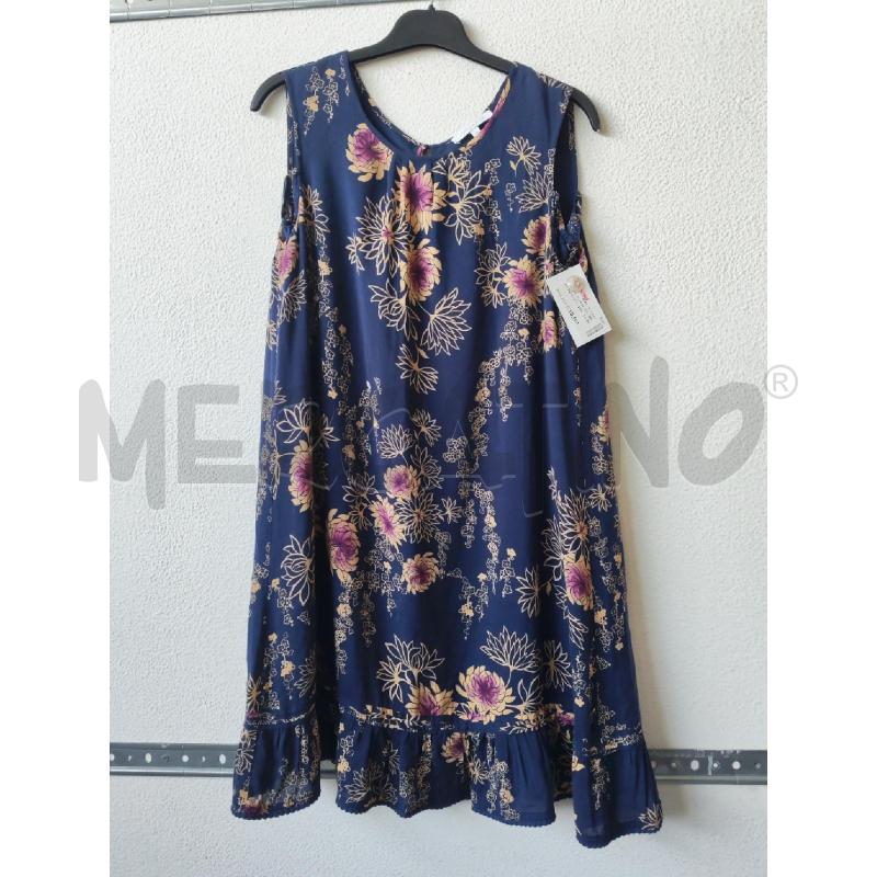 VESTITO DONNA BLU BEIGE PATRIZIA PEPE | Mercatino dell'Usato Albenga 1